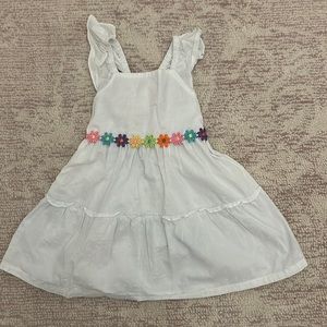 3T white summer dress